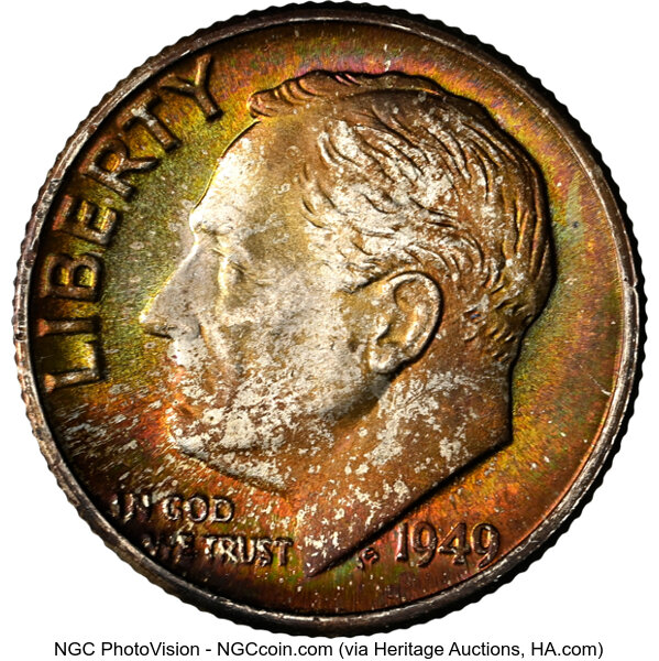1949-D 10c MS FB thumbnail 3
