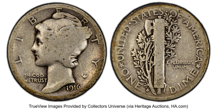 1916-D 10c MS thumbnail 4