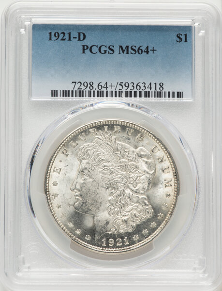 1921-D $1  MS thumbnail 6