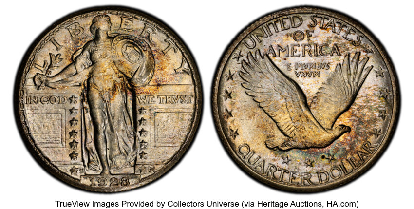 1928-S 25c MS thumbnail 3