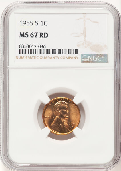 1955-S 1c MS RD thumbnail 3