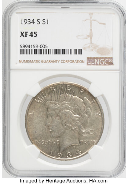 1934-S $1  MS thumbnail 4