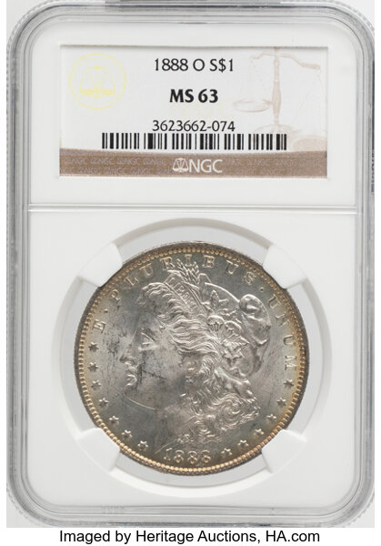 1888-O $1  Reverse Bulge, VAM-36A MS thumbnail 5