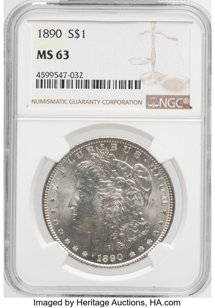 1890 $1  VAM-13A MS thumbnail 3