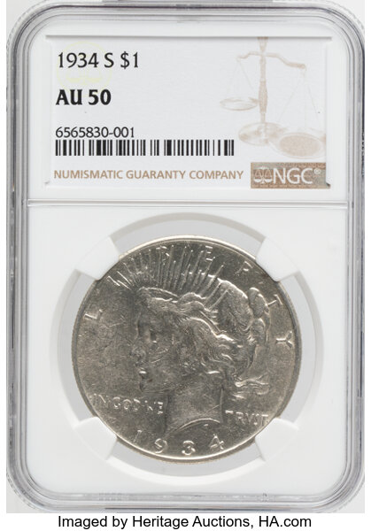 1934-S $1  MS thumbnail 3
