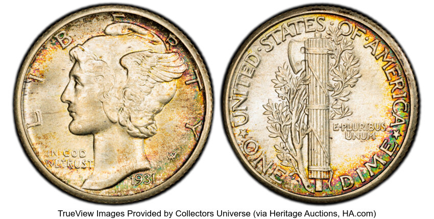 1931 10c MS thumbnail 3