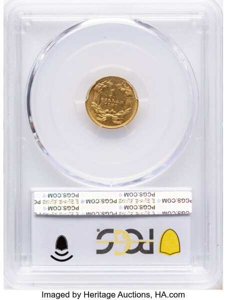 1859 G$1 AU58 thumbnail 2