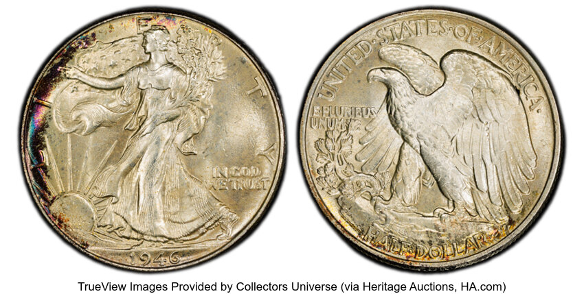1946 50c MS thumbnail 3