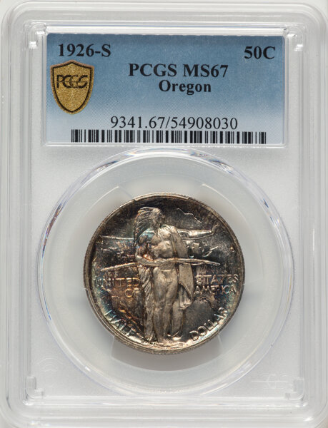 1926-S 50c Oregon Trail MS67 thumbnail 2