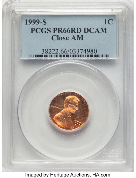 1999-S 1c Close AM, FS-901 PR RD DCAM thumbnail 2