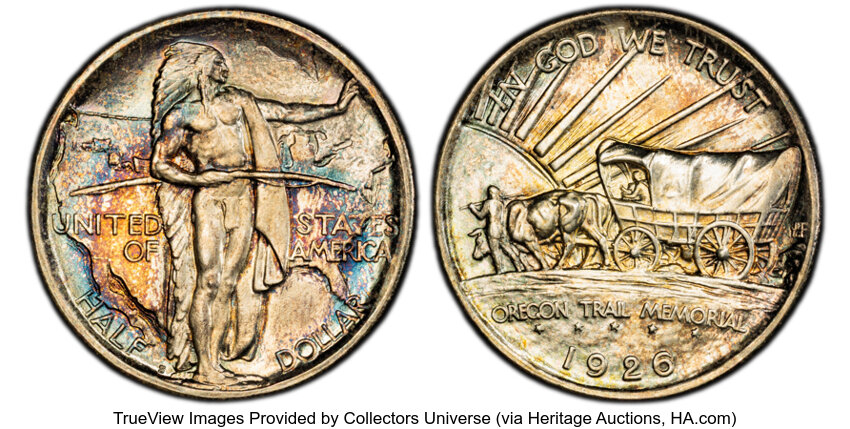 1926-S 50c Oregon Trail MS thumbnail 3