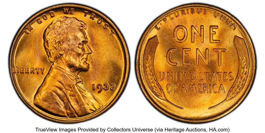 1932 1c MS RD thumbnail 3