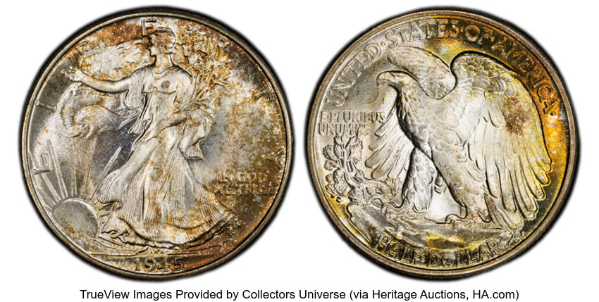 1945 50c MS thumbnail 3