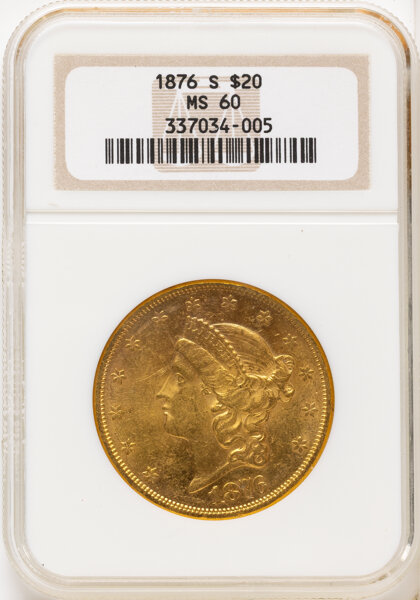 1876-S $20  MS thumbnail 3