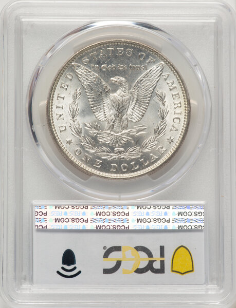 1887 $1  Alligator Eye, VAM-12 MS64 thumbnail 6