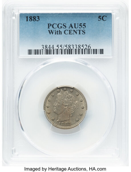 1883 5c Cents MS thumbnail 3