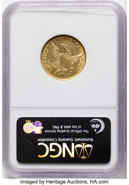 1835 $5  HM-8 MS thumbnail 3