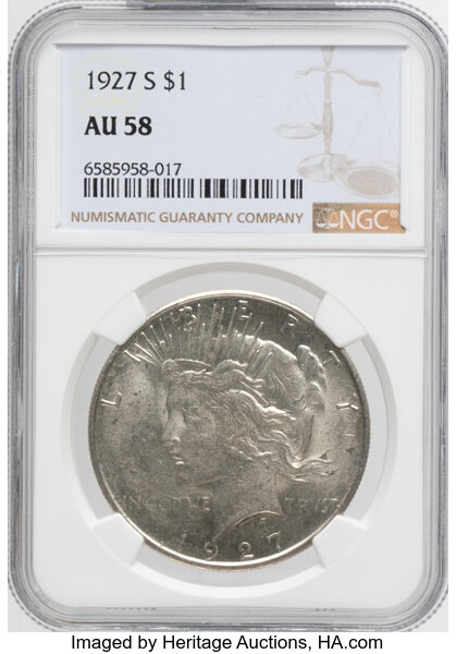 1927-S $1  MS thumbnail 3