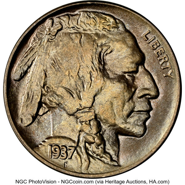 1937-D 5c MS thumbnail 3