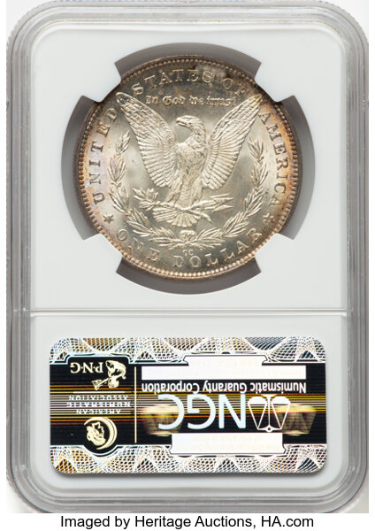 1891-CC $1  Spitting Eagle, VAM-3 MS67 CAC thumbnail 8