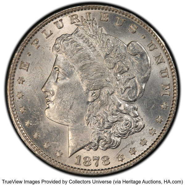 1878 7TF $1  Reverse of 1879, Slashed O, VAM-228B MS thumbnail 2