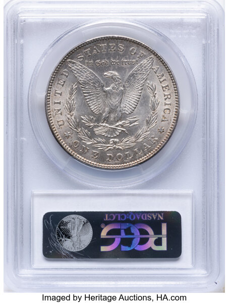 1878 7TF $1  Reverse of 1878, Tripled Star, VAM-117 MS thumbnail 10