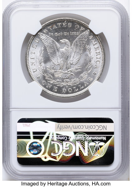 1888-O $1  Doubled Arrows, VAM-9 MS65 thumbnail 2