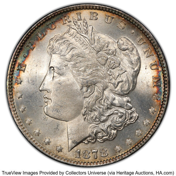 1878 7/8TF $1  Weak, 7/4, Doubled Legs, VAM-33 MS thumbnail 5