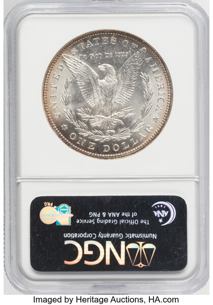 1887 $1  Alligator Eye, VAM-12 MS65 thumbnail 4