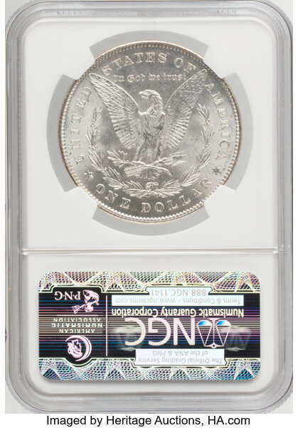 1878 7TF $1  Reverse of 1878, Weak L, Broken D, VAM-84 MS thumbnail 12