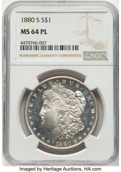 1880-S $1  Checkmark, VAM-12 MS PL thumbnail 9