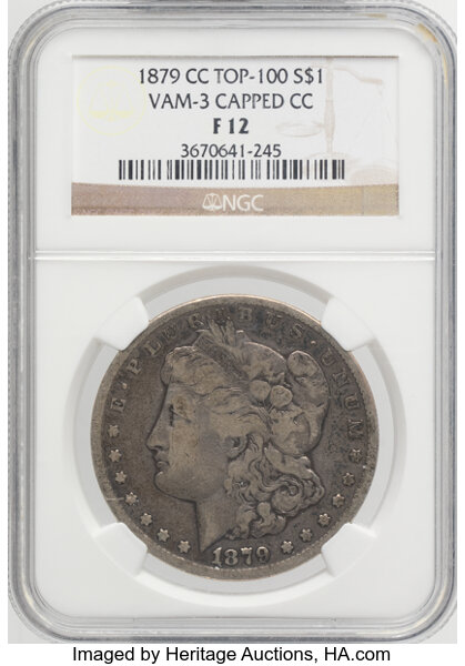 1879-CC $1  Capped Die, VAM-3 MS thumbnail 3