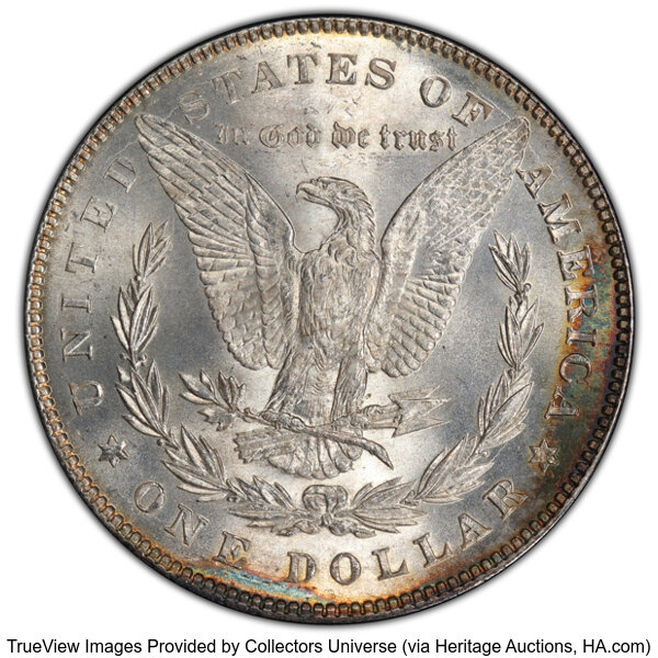 1878 7/8TF $1  Weak, 7/4, Doubled Legs, VAM-33 MS66 thumbnail 2