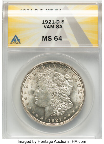 1921-D $1  MS thumbnail 4