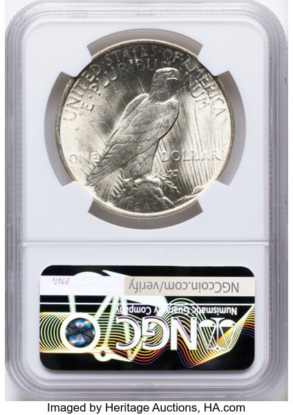 1923 $1  Bar Wing, VAM-1o MS thumbnail 9