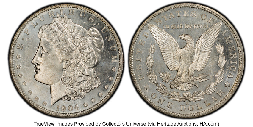 1904-O $1  Fishhook, VAM-4B MS PL thumbnail 2