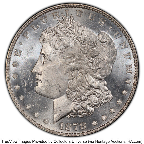 1878 7TF $1  Reverse of 1878 MS PL thumbnail 7