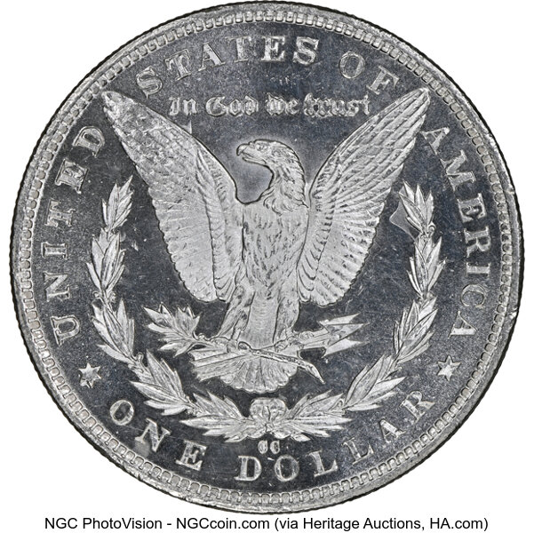 1882-CC $1  MS DMPL MS62 DMPL CAC thumbnail 2