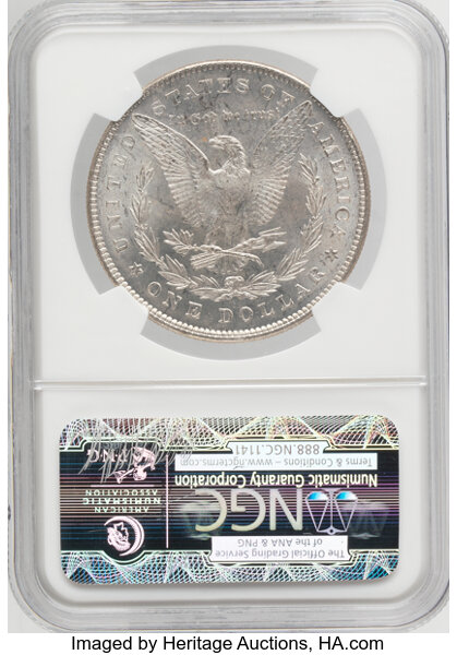 1878 7/8TF $1  Weak, 7/4, Doubled Legs, VAM-33 MS63 CAC thumbnail 6