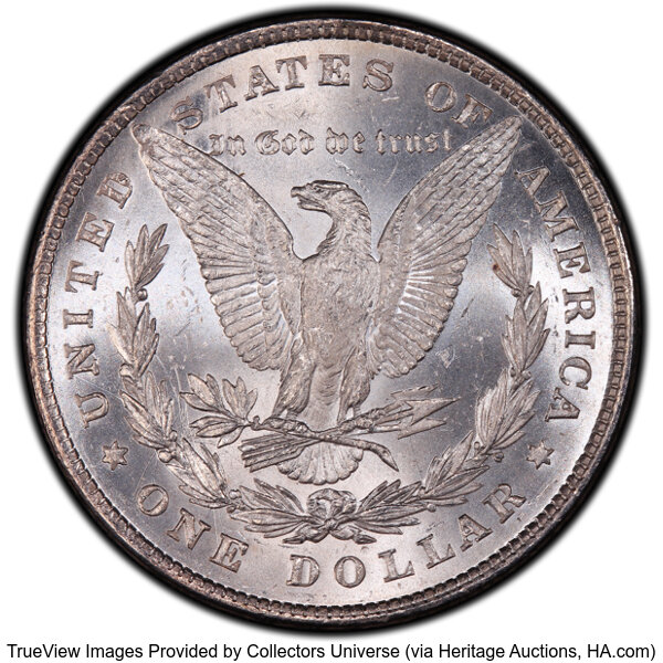 1878 8TF $1  Cracked Bonnet, VAM-14.10 MS thumbnail 10
