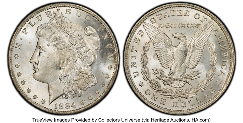 1884-O $1  Date in Denticles, VAM-25  MS thumbnail 2
