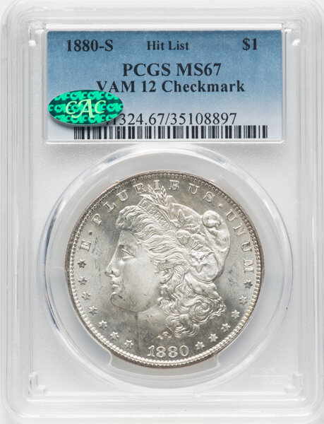1880-S $1  Checkmark, VAM-12 MS thumbnail 2