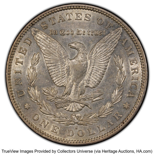 1892-S $1  Doubled Date, VAM-7  MS thumbnail 3