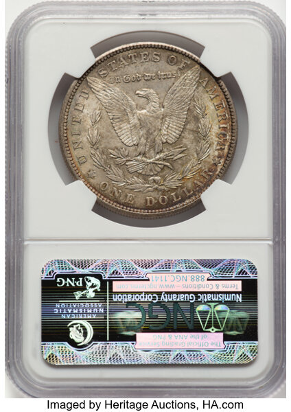 1900 $1  Two Olive Reverse, VAM-16  MS thumbnail 14