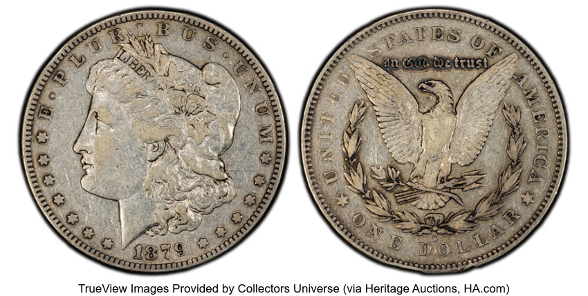 1879-S $1  Reverse of 1878, VAM-50 MS thumbnail 2