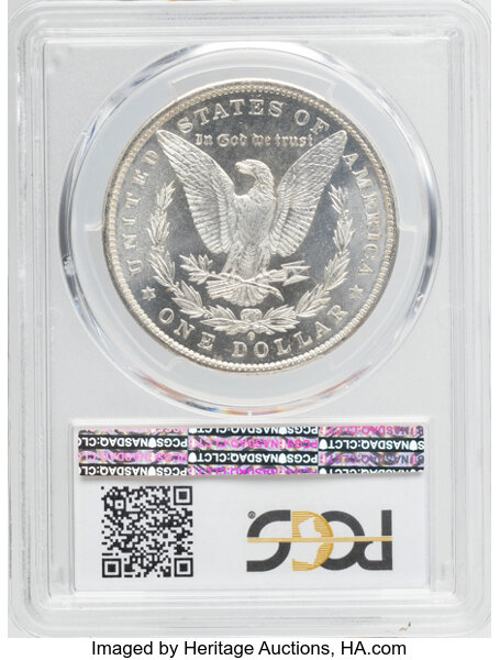 1884-O/O $1  Repunched Mintmark, VAM-6 MS PL thumbnail 4