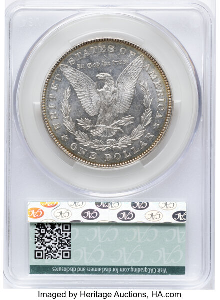 1878 7/8TF $1  Weak, 7/0TF, Line Thru Leg, VAM-31 MS thumbnail 13