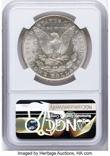 1900 $1  Two Olive Reverse, VAM-18  MS thumbnail 12