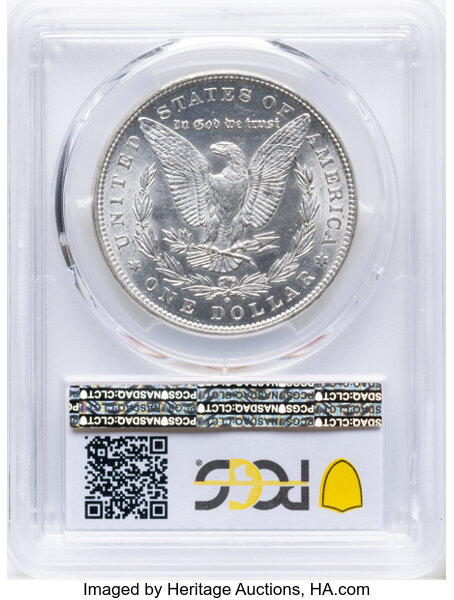 1880-O $1  Checkmark, VAM-55  MS thumbnail 3