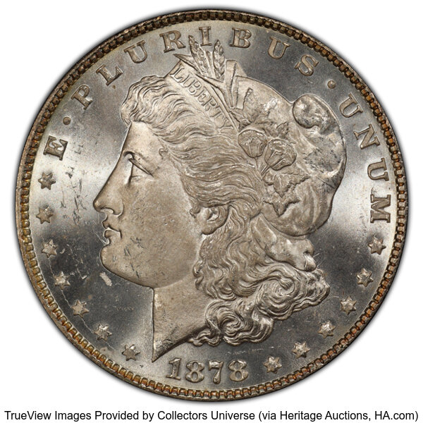 1878 7/8TF $1  Weak, 7/4, VAM-41C MS thumbnail 4